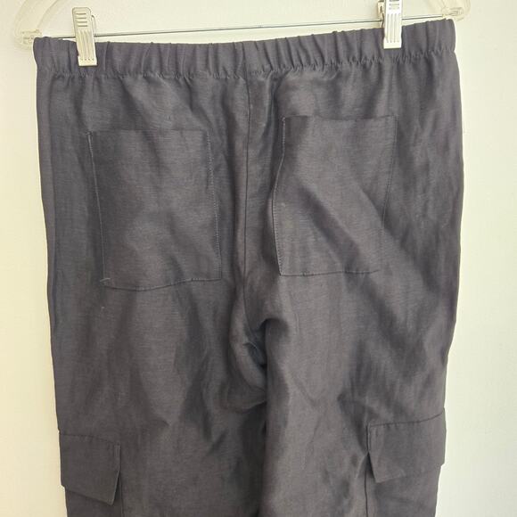 NWT Babaton Titan Cargo Pants Women Elevated Basics Black Straight Leg Women 6 - Picture 6 of 12